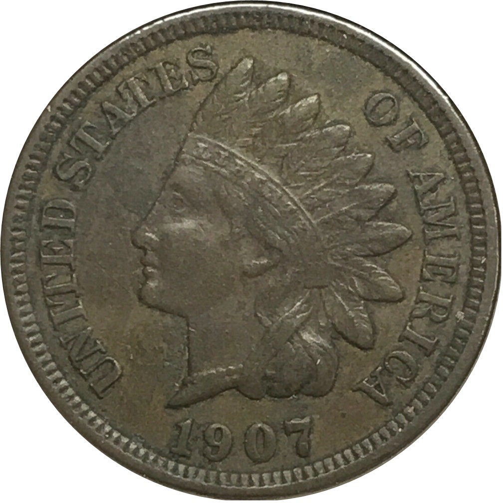 1907-Indian-Head-Cent-#8